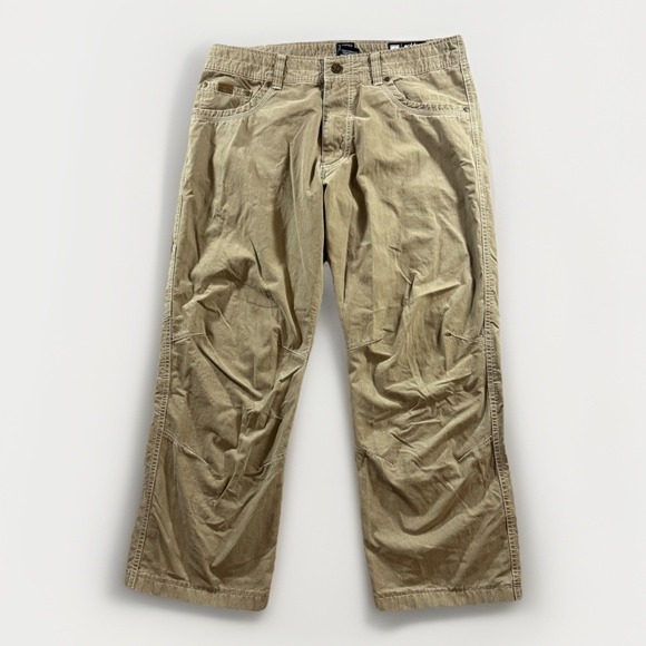 Kuhl Other - Kuhl Revolvr Pants Mens 34x27 Khaki Stretch Hiking Outdoor Patina Dye Gorpcore
